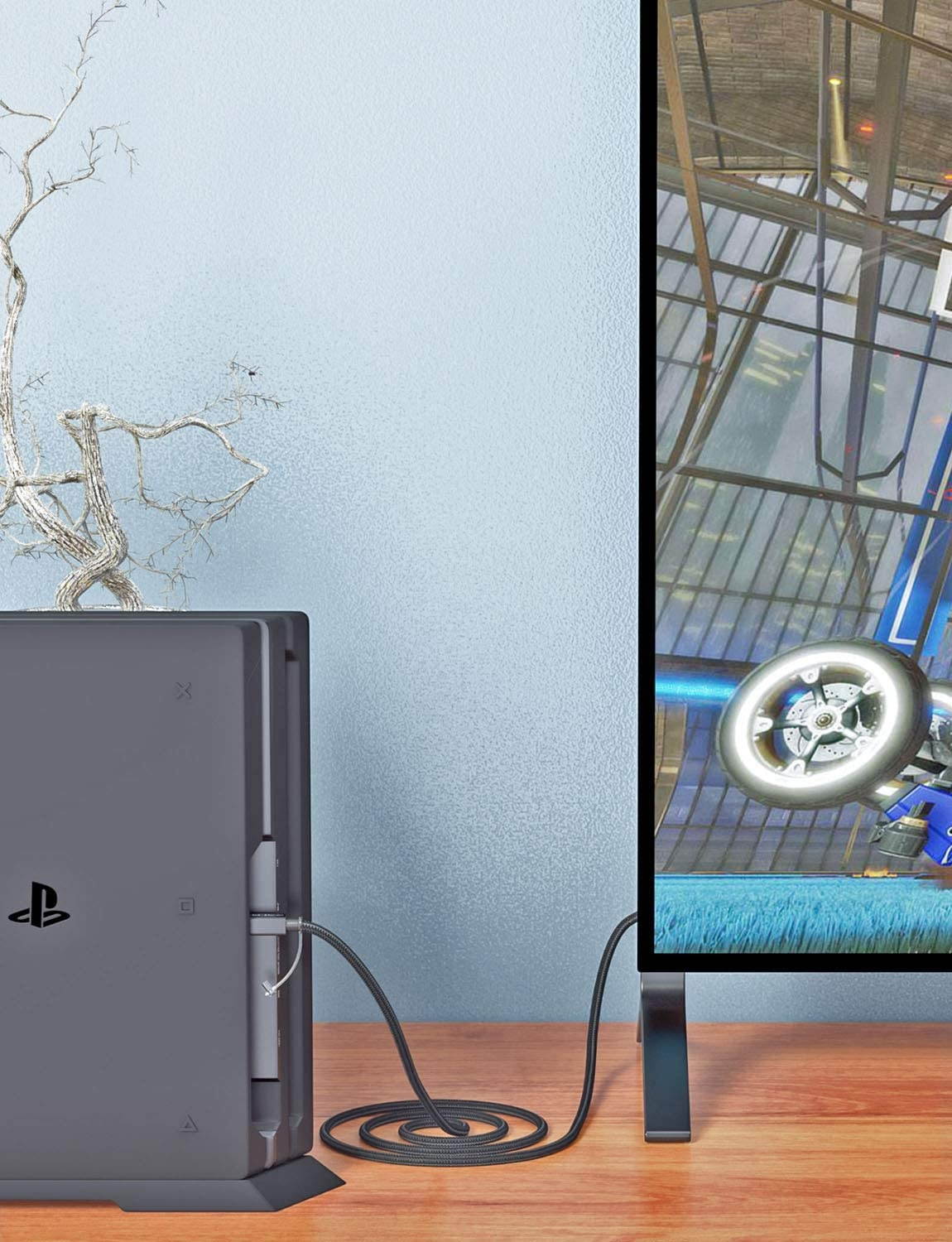 Optical Audio Cable Link Dream 10 Feet Digital Audio Optical Cable Fiber Toslink Optical Cable with 24 Gold-Plated Connectors Nylon Braided Optical Cable for Sound Bar TV Xbox PS4 & More