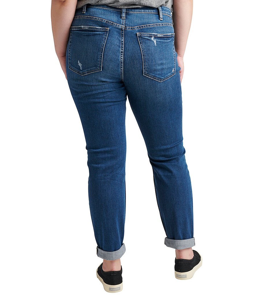 Democracy Plus Size Ab-Solution Capri Skimmer Jean