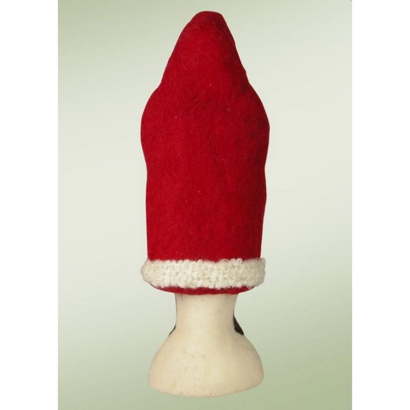 Byers Choice 16.5" Red and Cream Wool Felted Belsnickel Santa Christmas Table Top Decoration