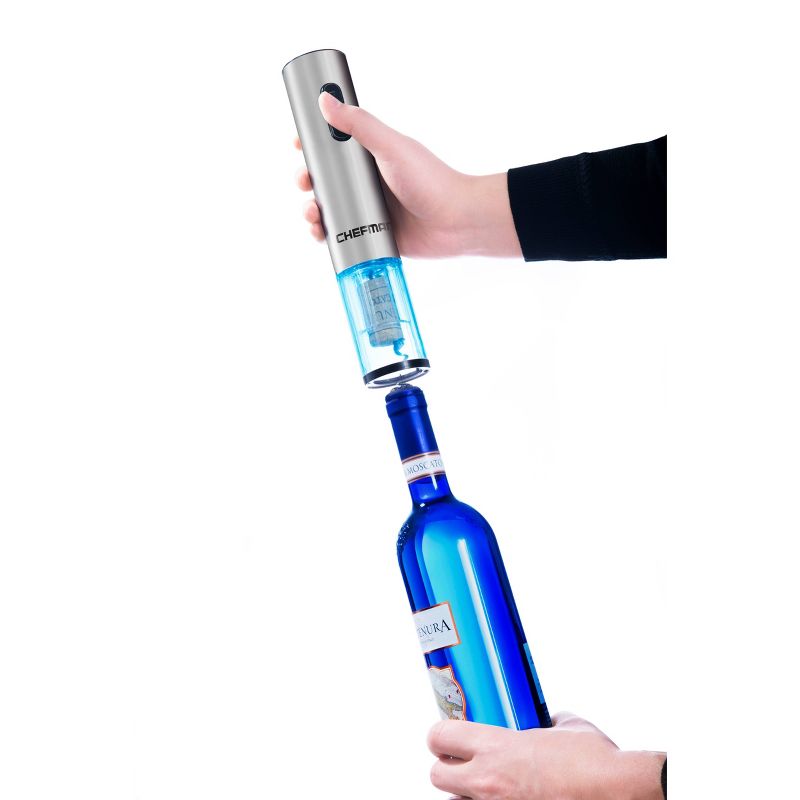 Chefman Stainless Steel Electric Wine Opener