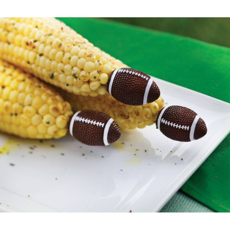 8pk Football Corn Holders - Outset