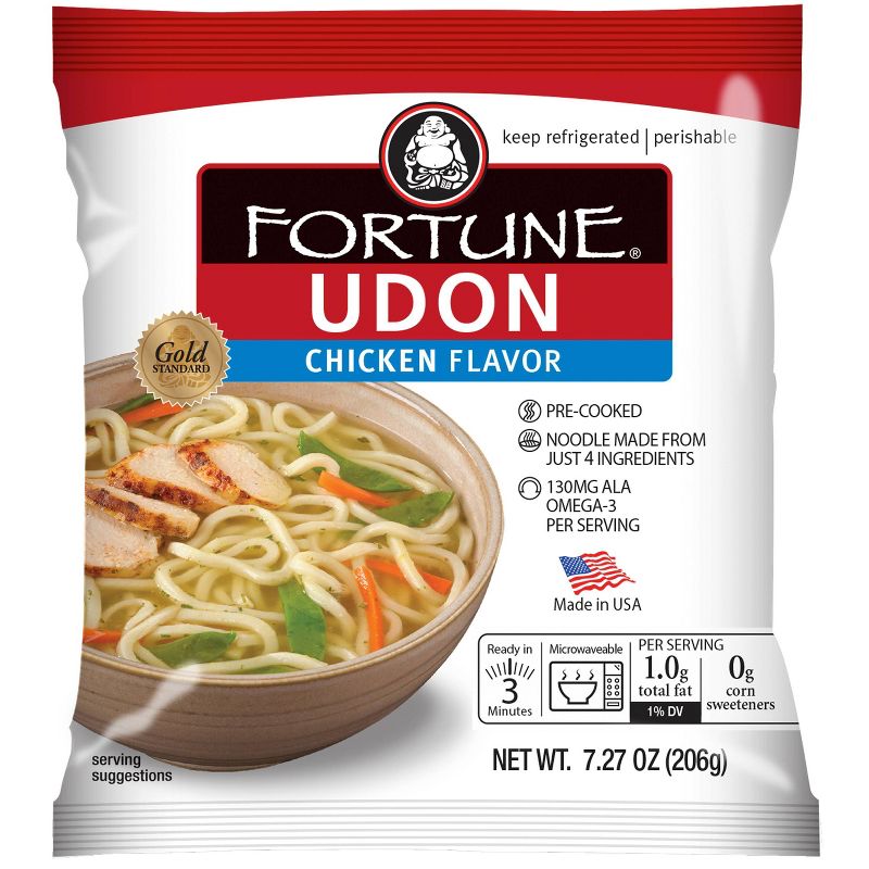 Fortune Udon Soup Noodles With Chicken - 7.27oz