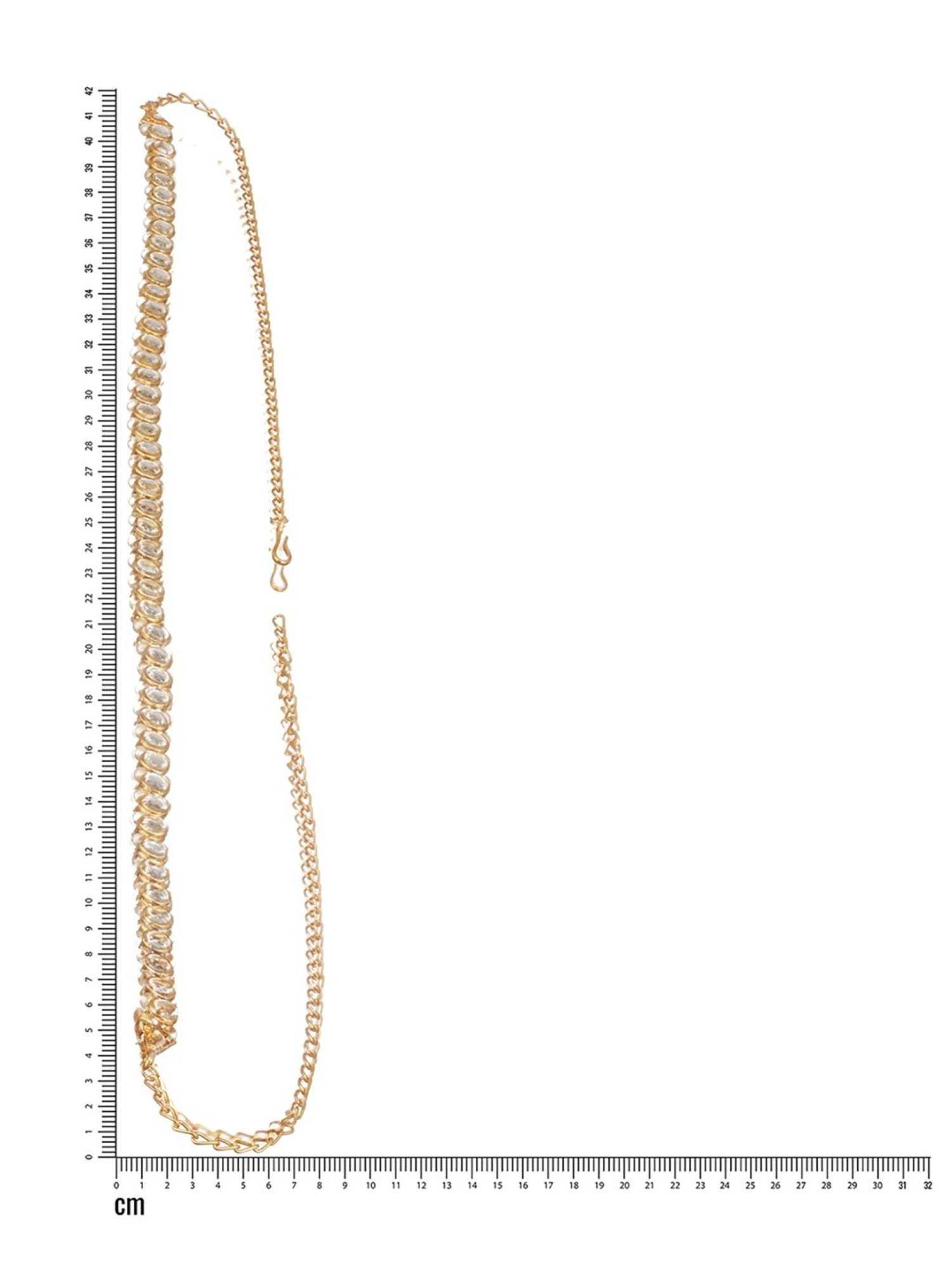 Aatmana Royal Golden Kundan Waist Belt