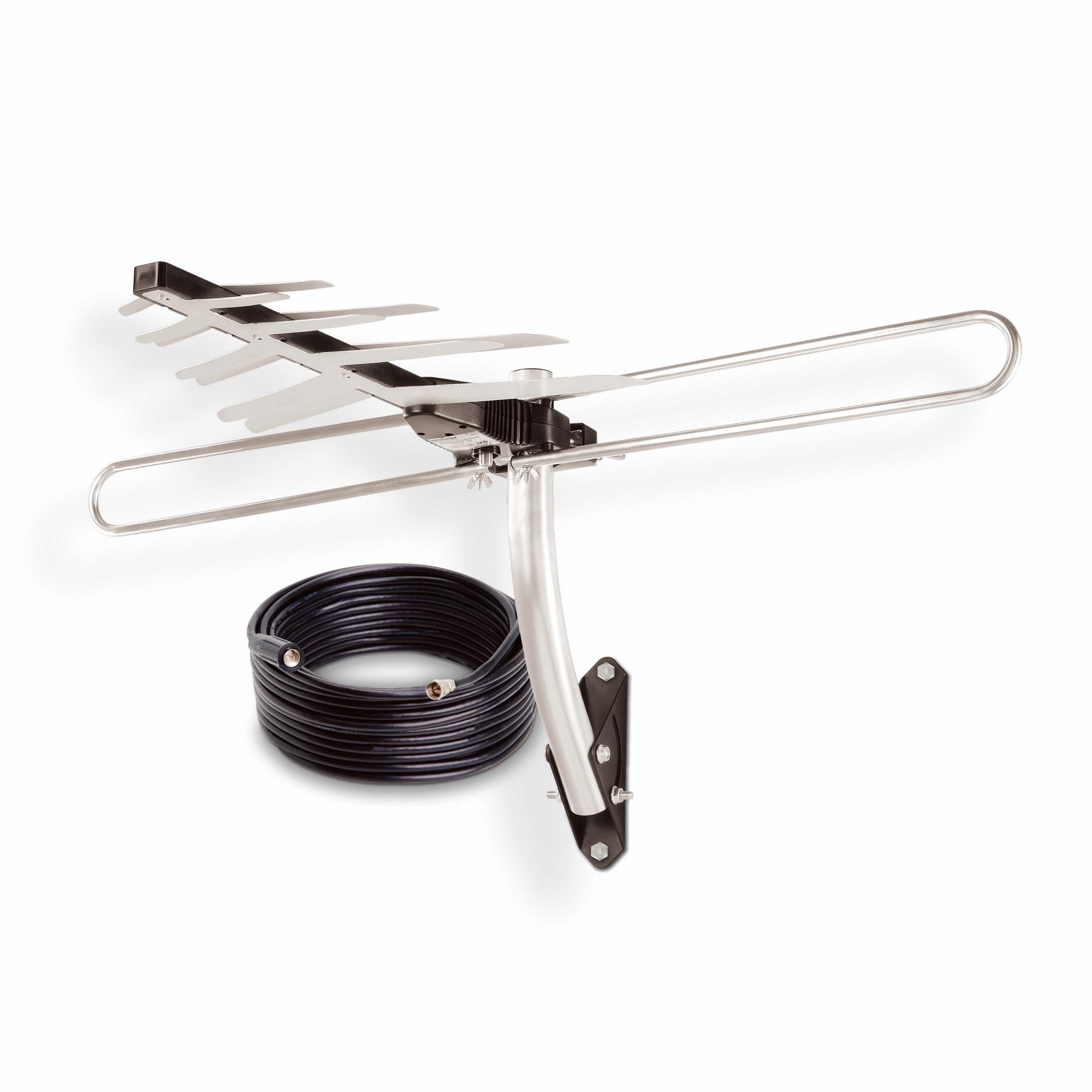 30" Silver Steel Digiwave Outdoor Superior HD TV Digital Antenna