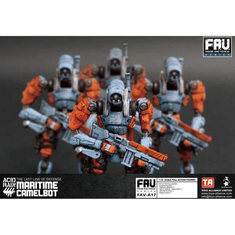 FAV-A17 Maritime Camelbot 1:18 Scale | Acid Rain Fav Action figures