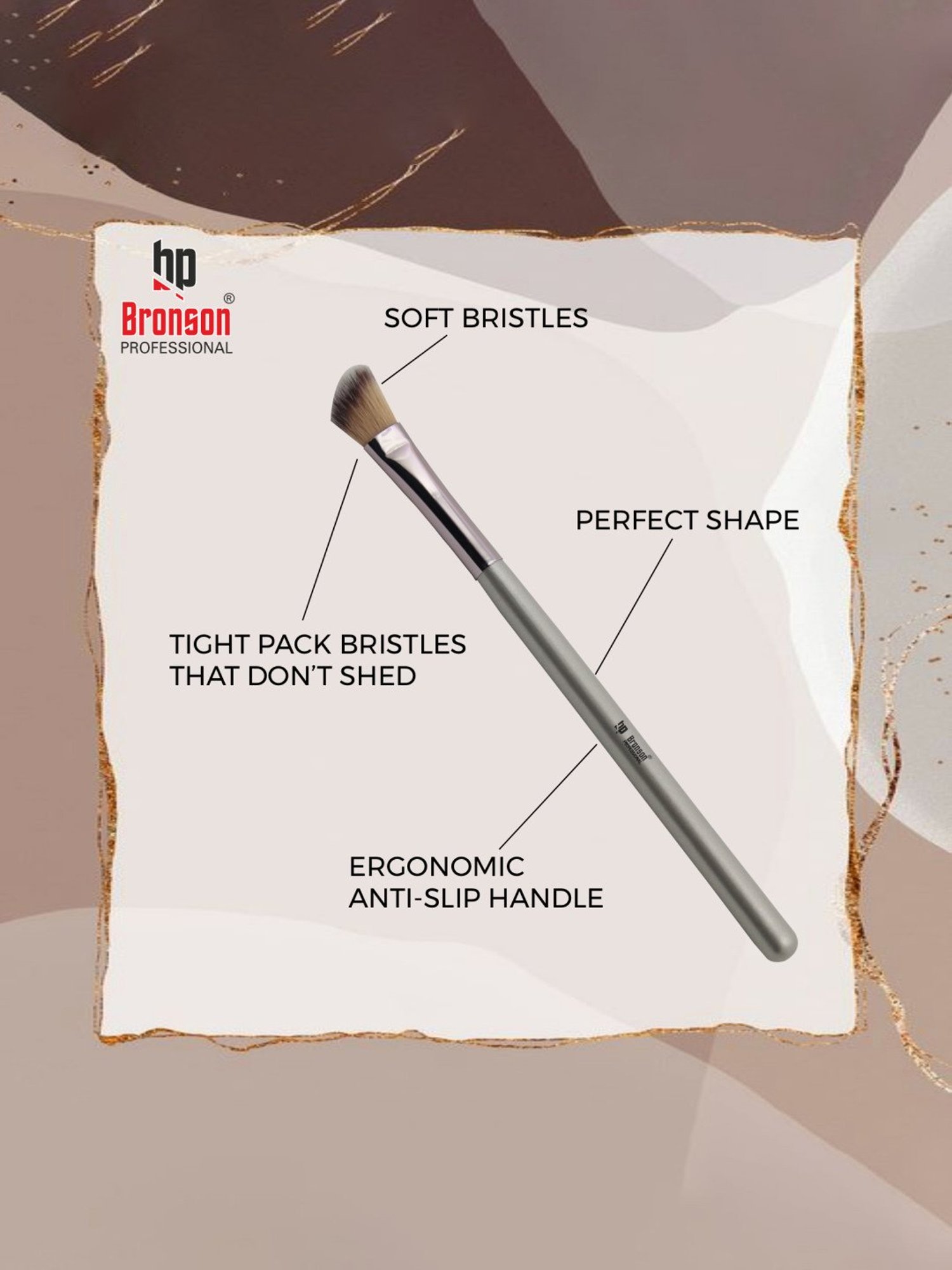 Bronson Professional Classic Angled Bronzer Blush Brush