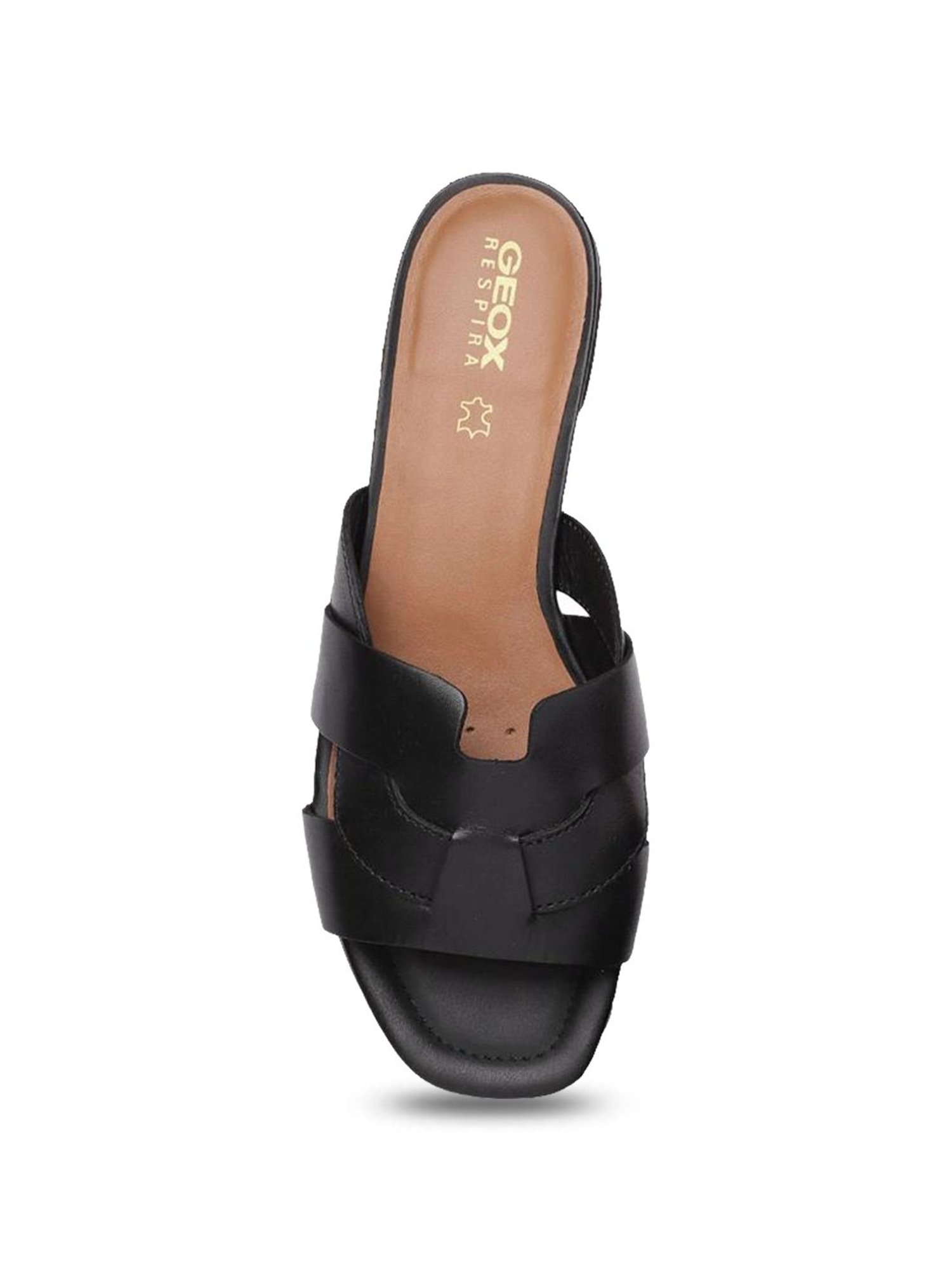 Geox Women's New Eraklia 15 Black Comfort Sandals