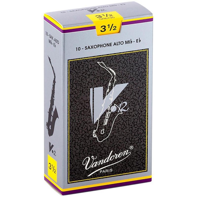 10-Pack of Vandoren 3.5 Alto Saxophone V12 Reeds