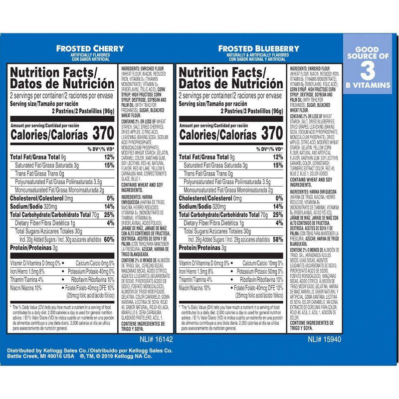 Kellogg's Pop-Tarts Frosted Strawberry Pastries - 12ct/20.31oz