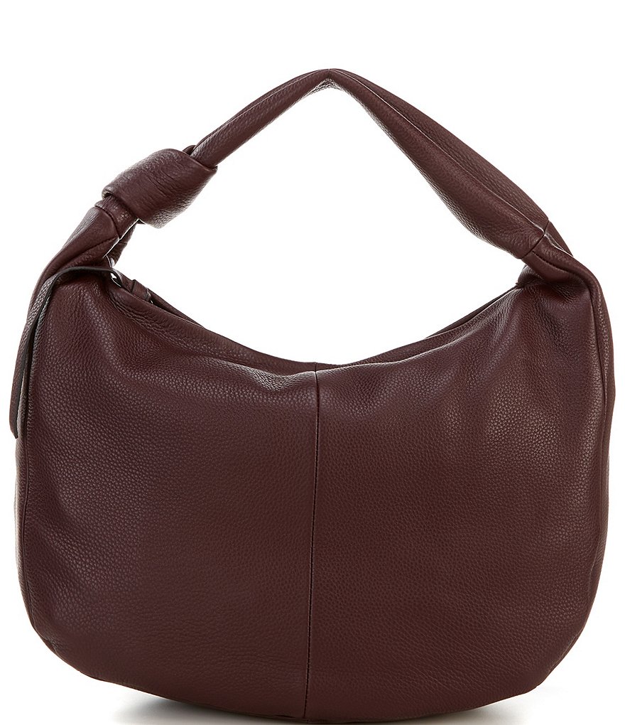 Calvin Klein Ivy Linen Python Hobo Bag