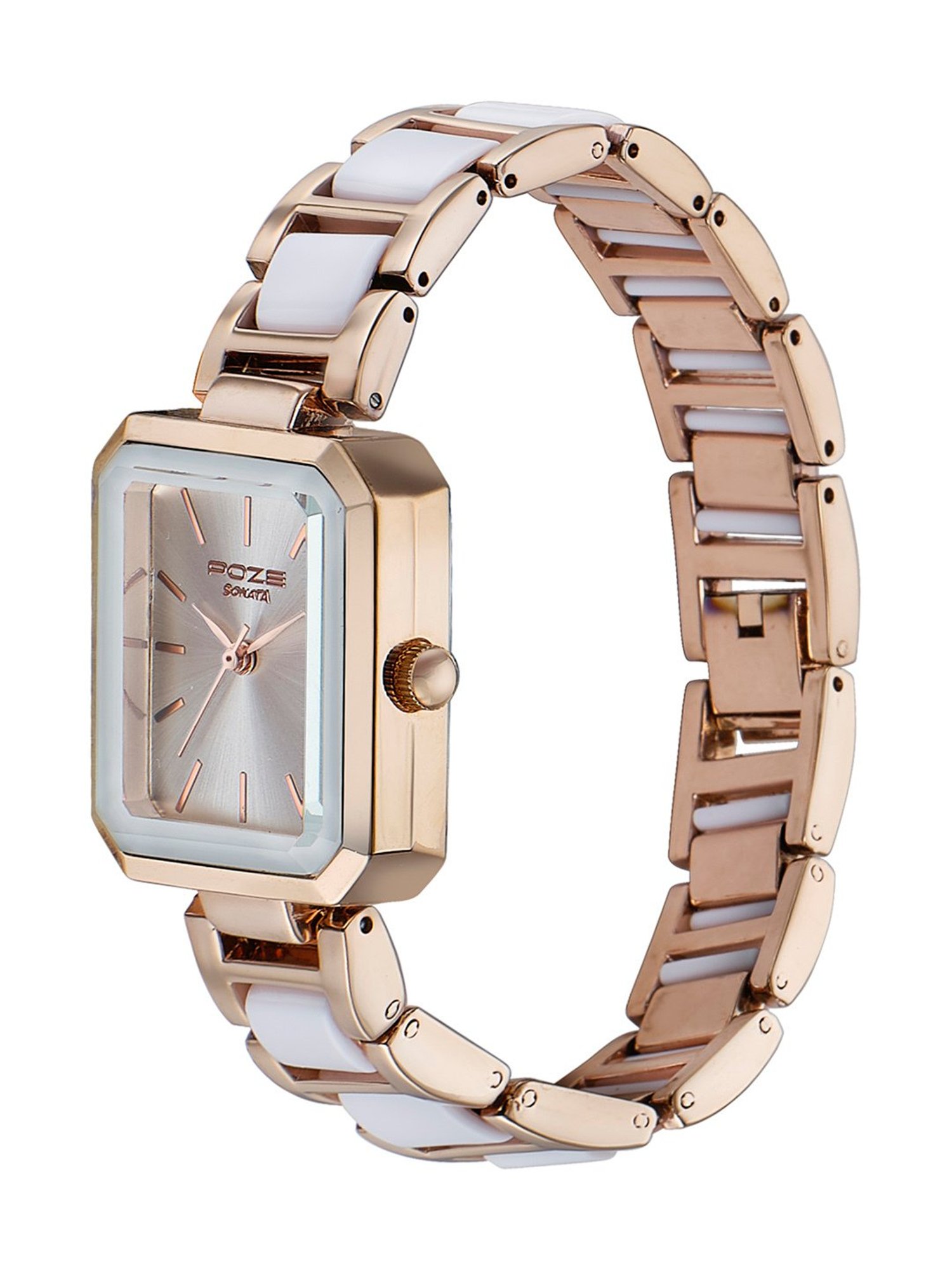 Sonata Poze 3.0 SP80094KD01W Analog Watch for Women