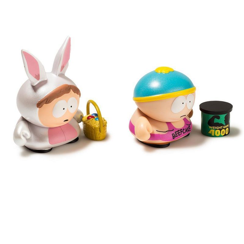 Kidrobot South Park Many Faces of Cartman 3" Beefcake & Bunny Figure 2-Pack