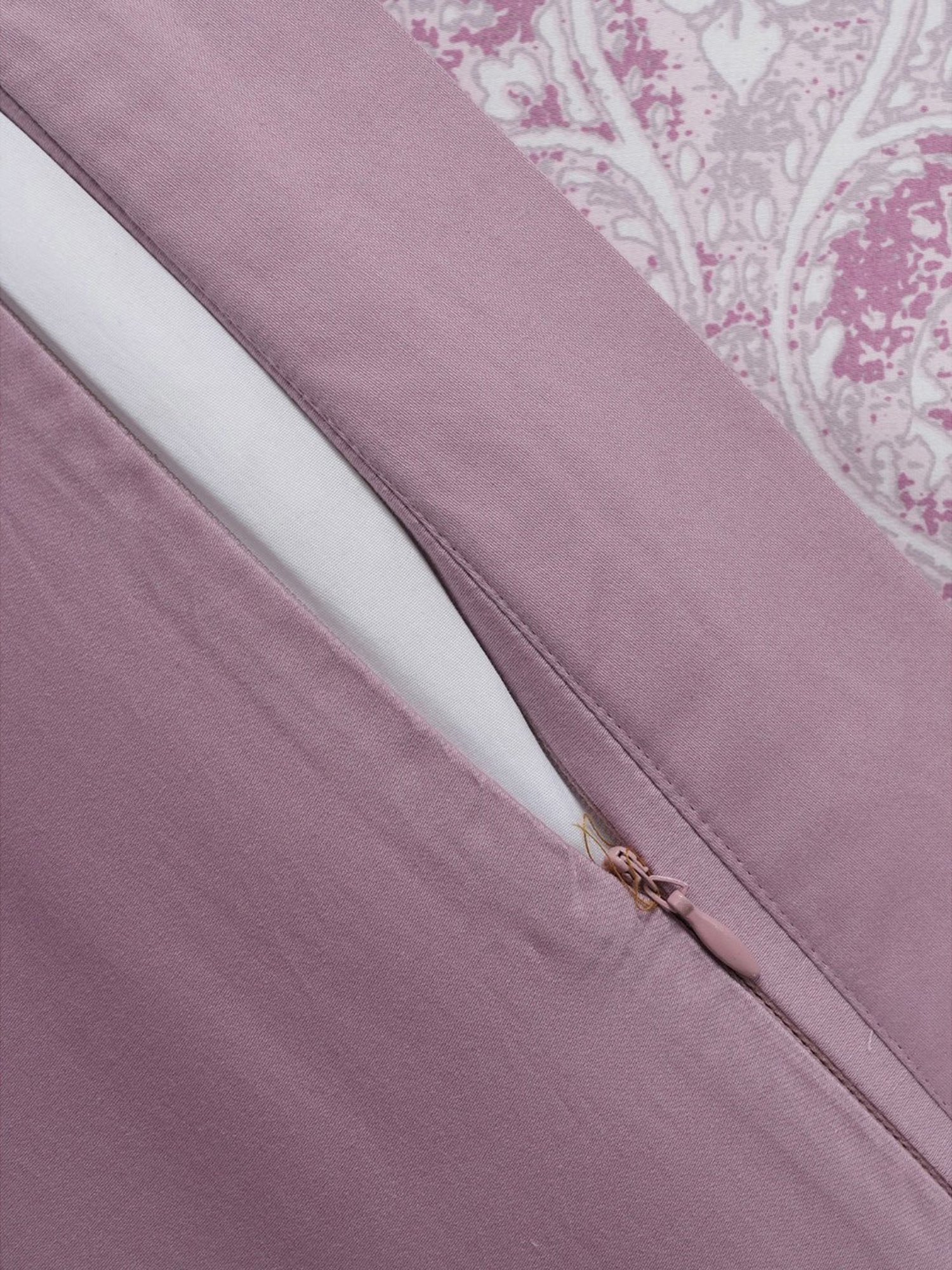 Maspar Vintage PRetro Baroque Printed Red 400 TC Cotton King Duvet Cover With 2 Pillow Case