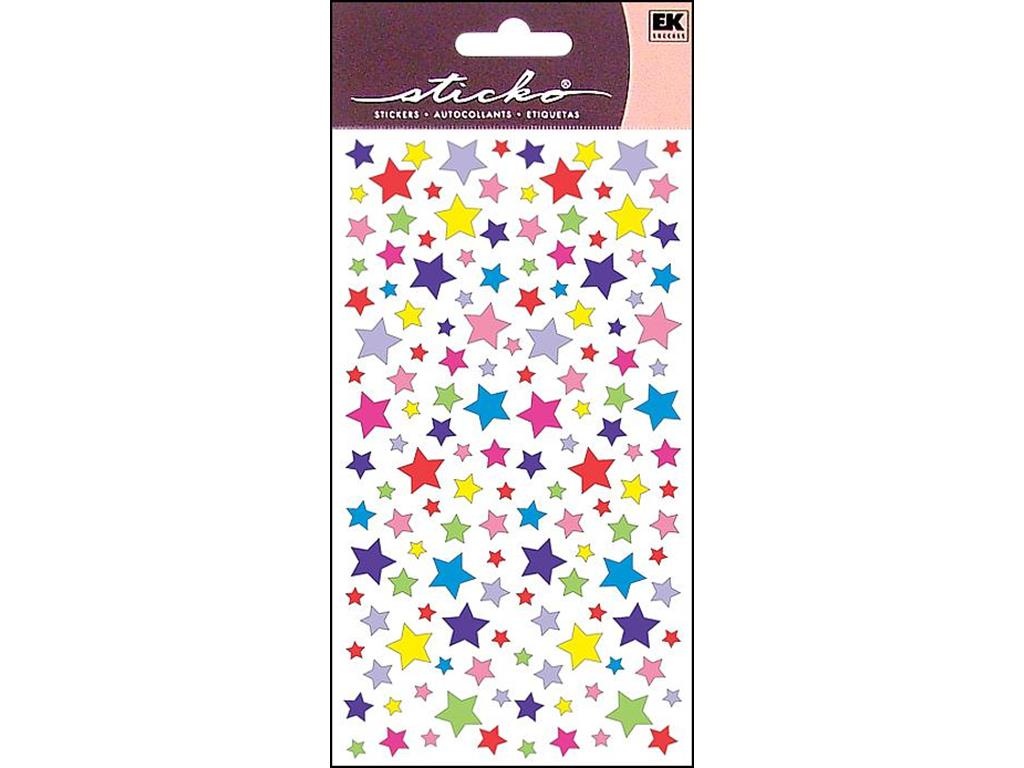 Sticko Classic Stickers-Shimmery Stars