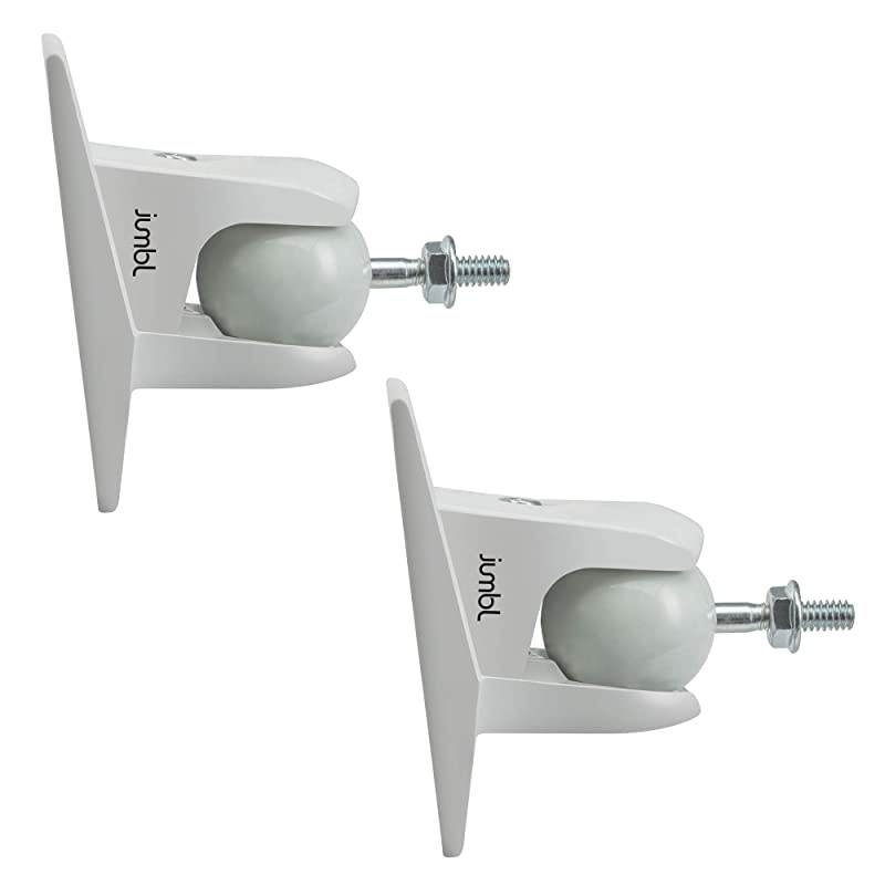 SINSB7W ProGrip Ultra Stainless Steel Speaker Wall Mount Bracket, Pair of 2