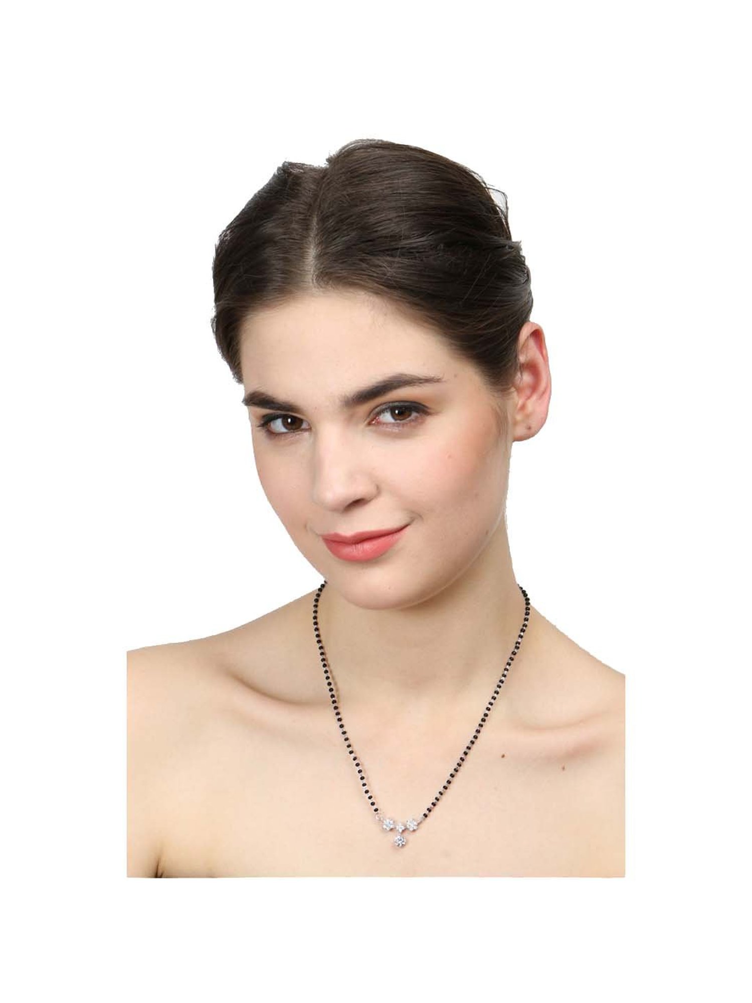 Clara 92.5 Sterling Silver Mangalsutra