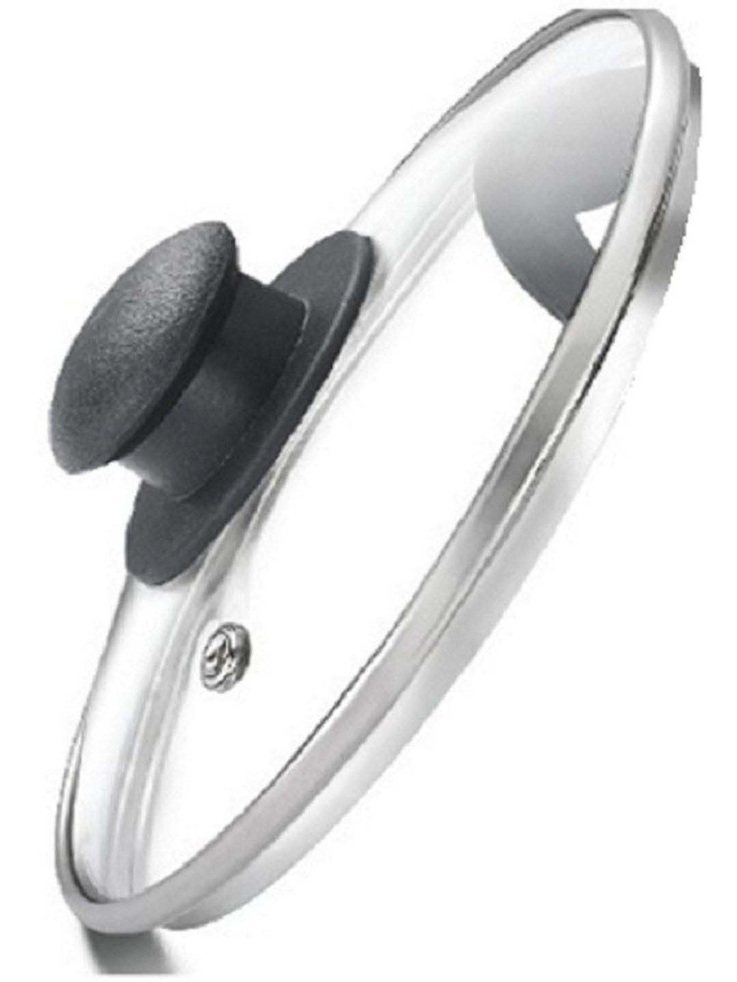 JUDGE Silver & Transparent Stainless Steel 20 cm Gas Compatible Casserole With Glass Lid (3 L)