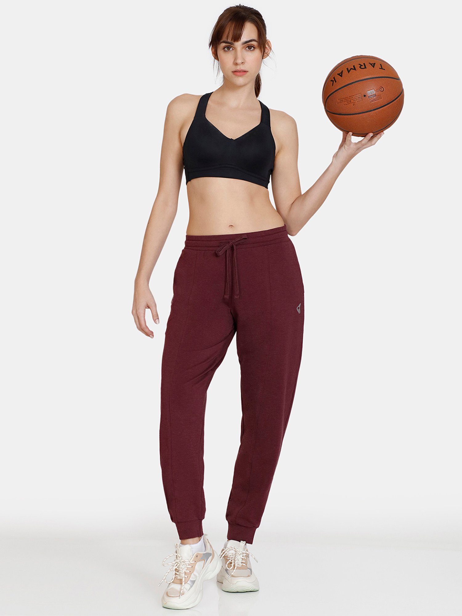 Zelocity by Zivame Purple Joggers