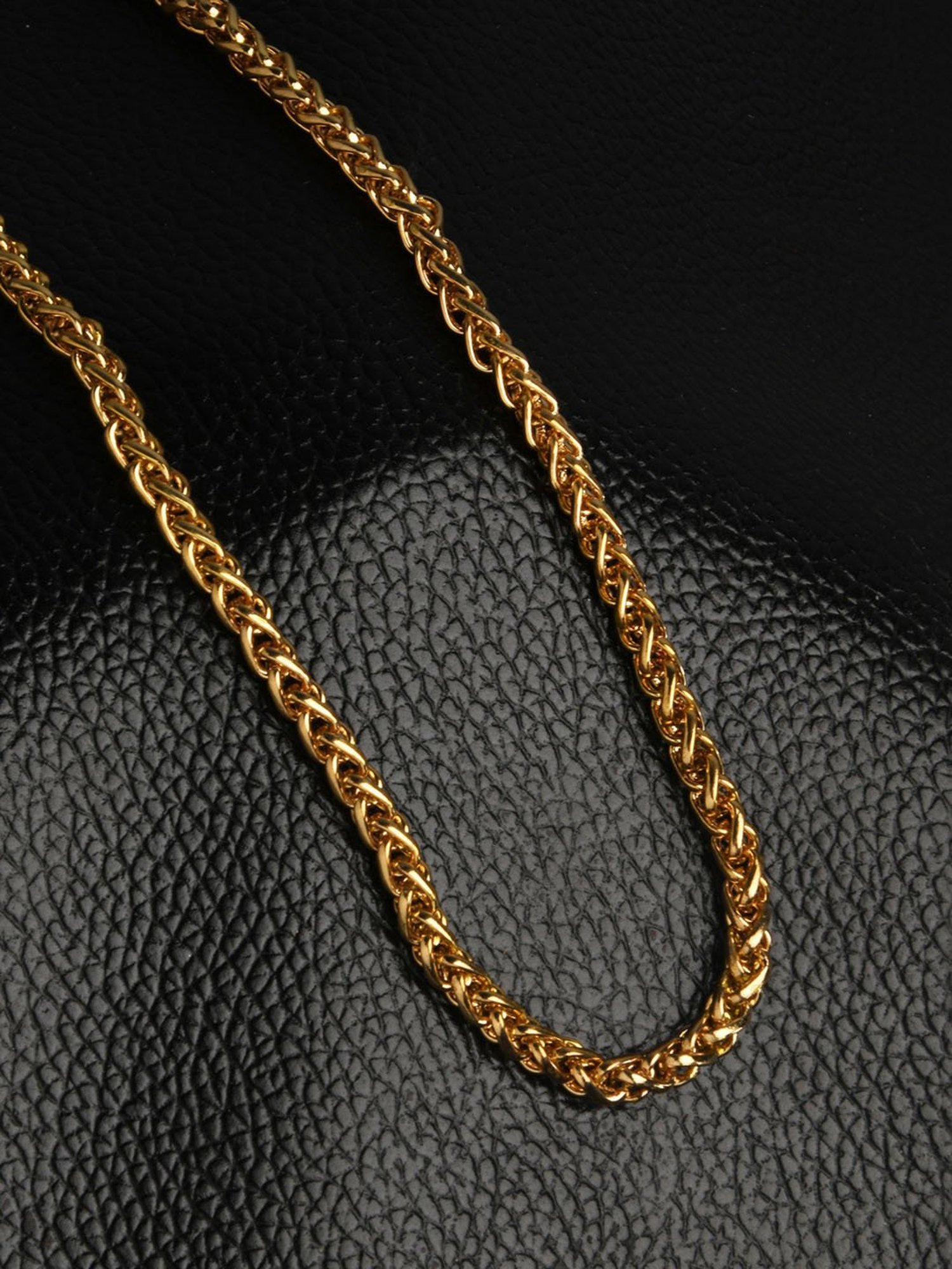 The Bro Code Gold-Plated Rope Necklace For Men