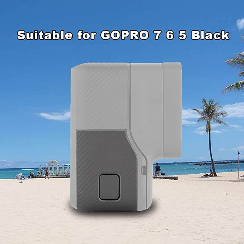 Replacement Side Door for GoPro Hero 6 5 Black USBC HDMI Case Side Cover Repair Part Camera AccessoriesGray