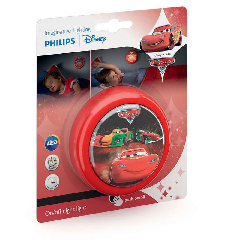 Philips Disney Pixar Cars Night Light (2) & Disney Pizar Frozen Night Light (2)