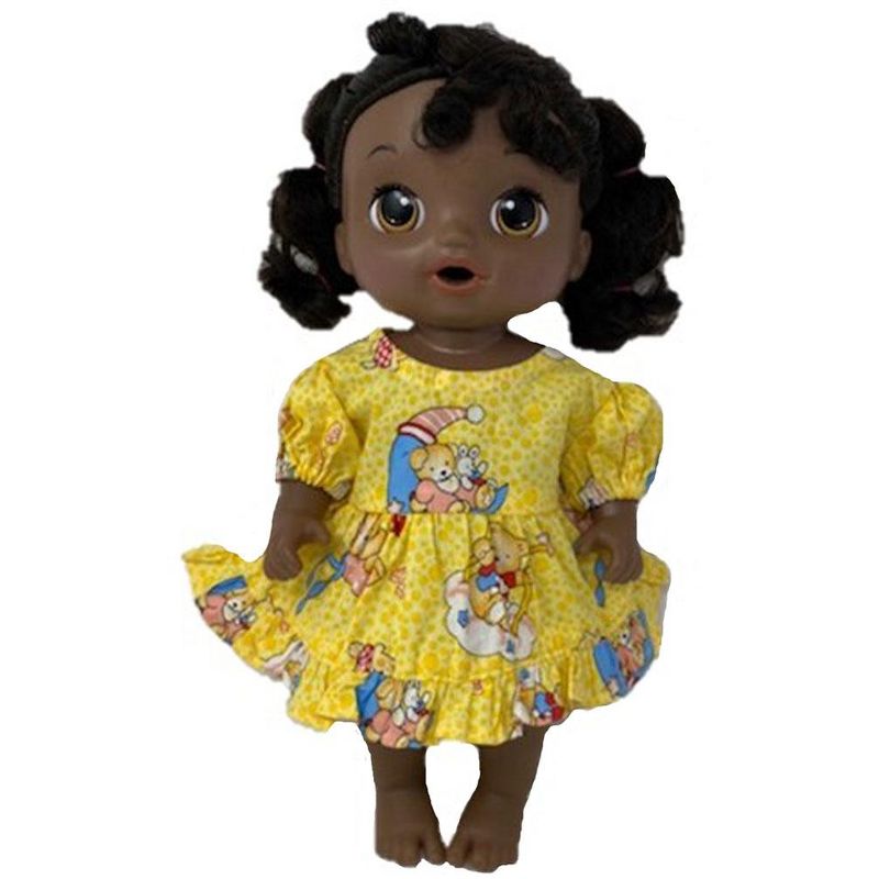 JC Toys Lil' Cutesies Twins 8.5" All Vinyl Baby Doll with Stroller