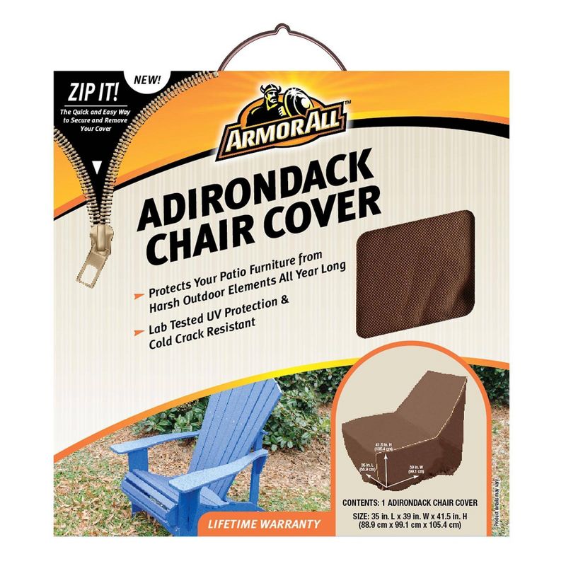 Armor All Adirondack Chair Cover 35" x 39" x 41.5"