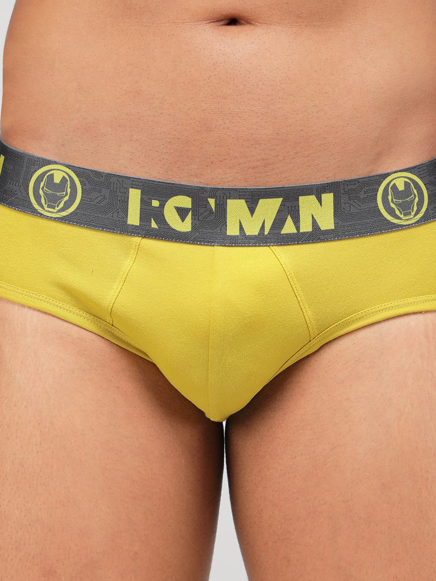 Zoiro Sky Driver & Sulphur Regular Fit Briefs - Pack Of 2