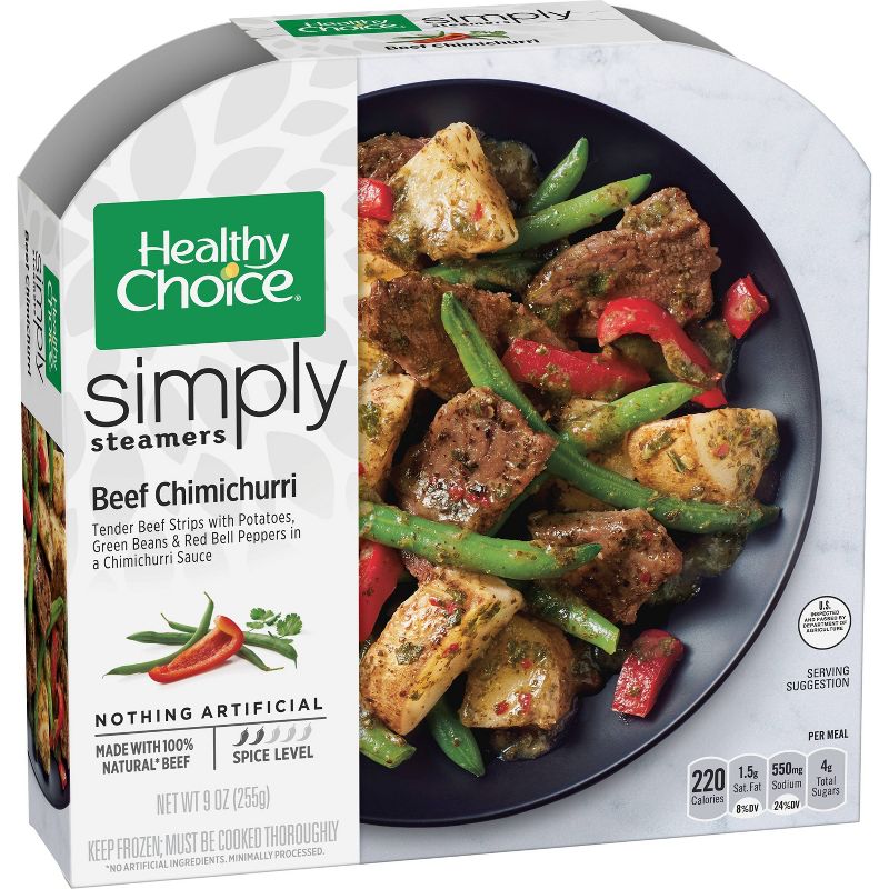 Healthy Choice Beef Chimichurri Frozen Simply Steamers - 9oz