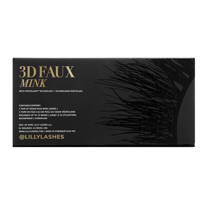 Lilly Lashes Faux Mink Eye Lashes - Miami - 1pr