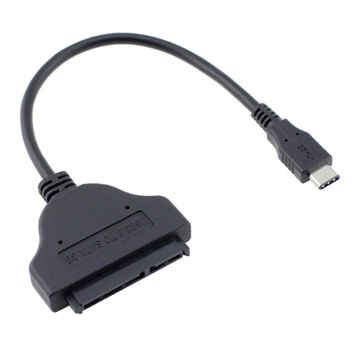 USB 3.1 Type C Male to SATA 22 Pin 2.5" Hard disk driver SSD Adapter Cable