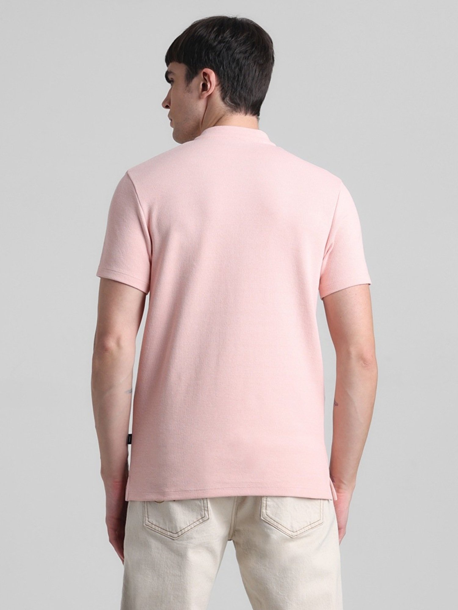 Jack & Jones Lotus Cotton Slim Fit Henley T-Shirt