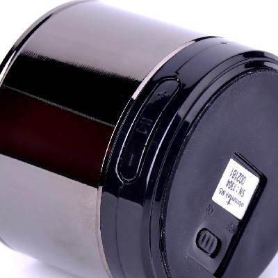 Newest Mini stainless steel Portable Bluetooth Speaker With USB and Power Supply