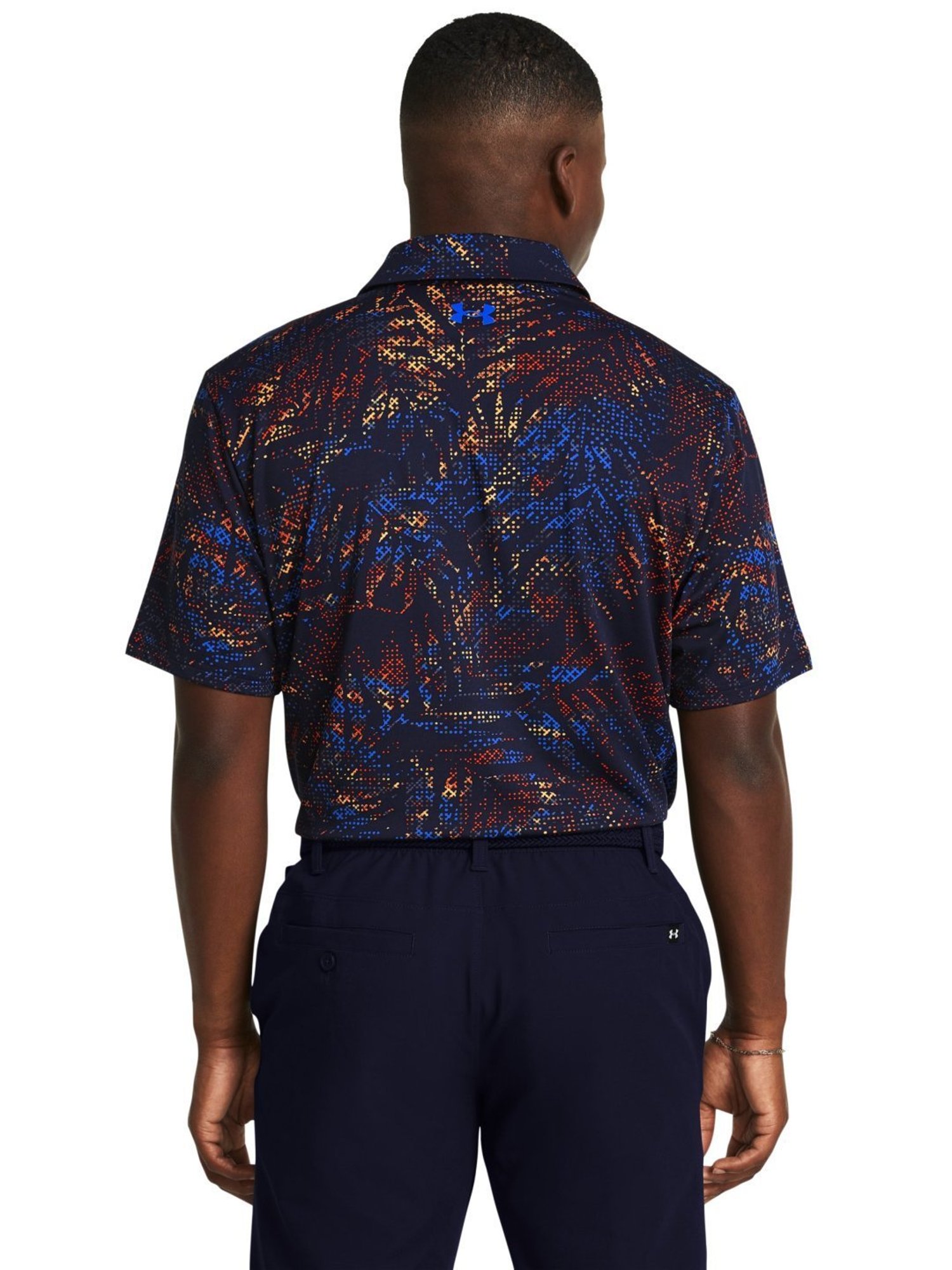 Under Armour Blue Slim Fit Polo T-Shirt