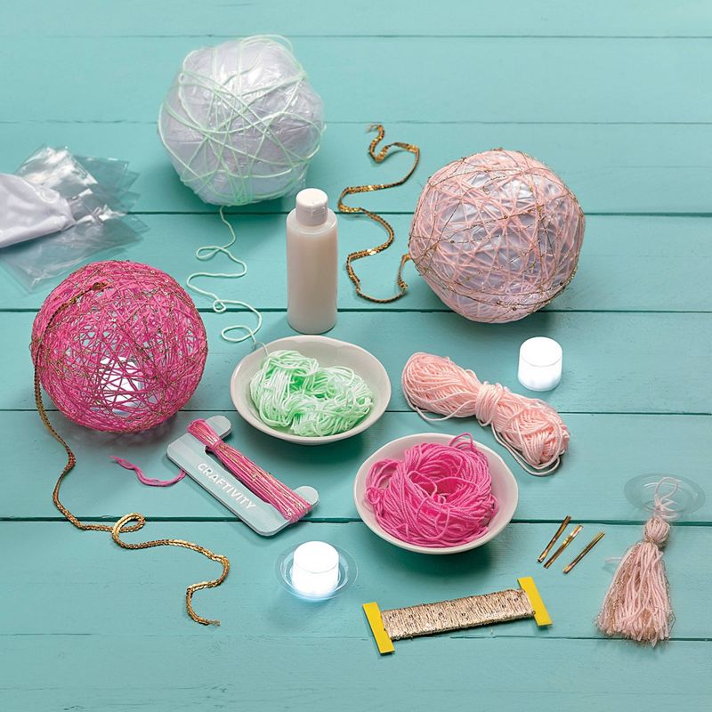 Craftivity 3ct Create Your Own Super String Lanterns