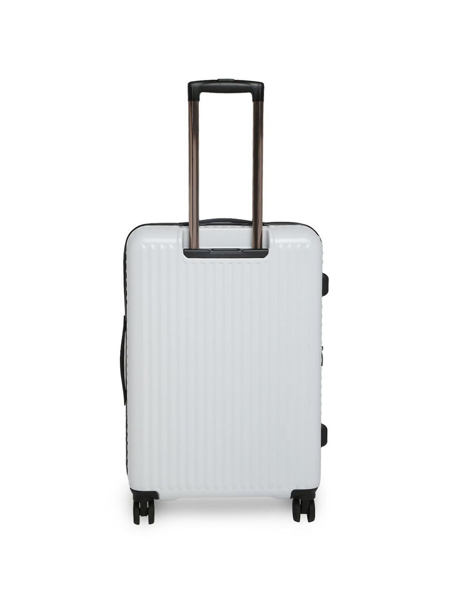 Perquisite Y2K Luxe Range White Hard 24" Medium Luggage