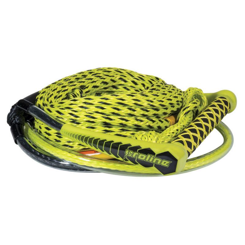 CWB Connelly 75 Foot Easy Up Ski Rope with EVA Core and Large Handles, Volt