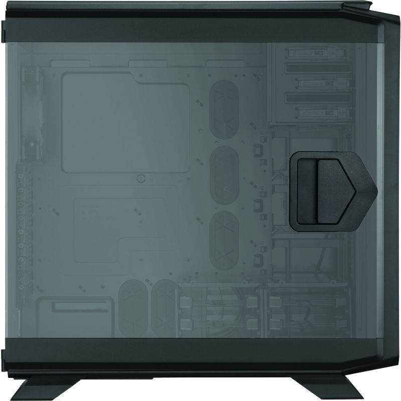 Fractal Design Node 202 Computer Case - Black - 2 x Bay - 1 x 450 W - Power Supply Installed - Mini ITX Motherboard Supported - 7.72 lb