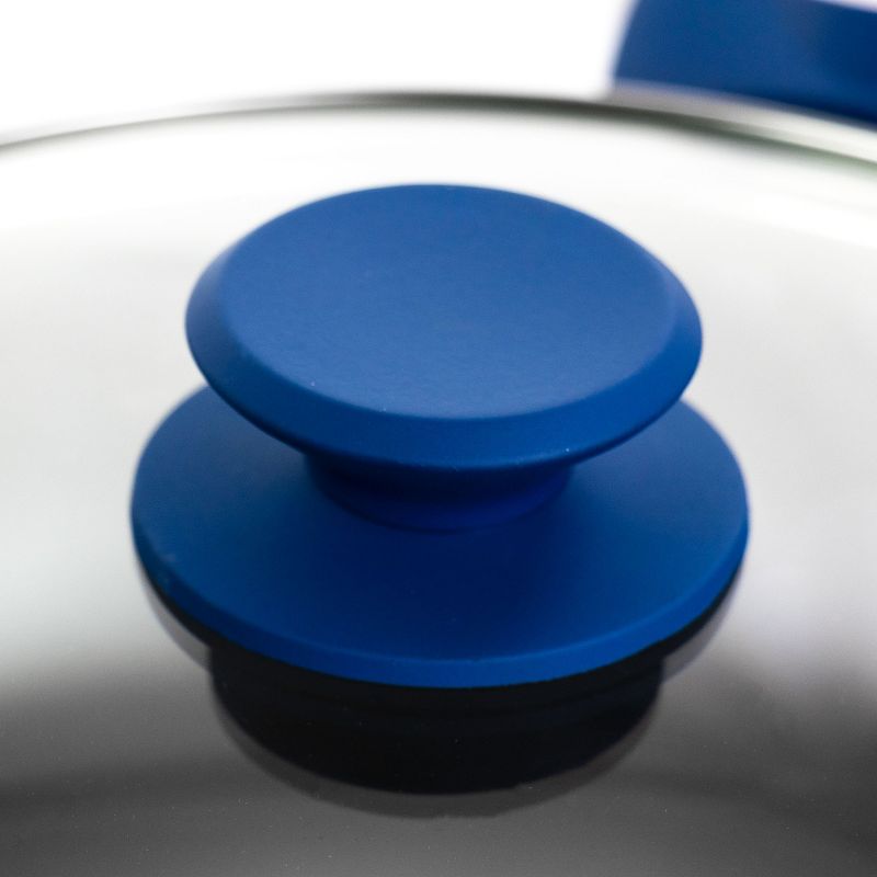 Meyer Corporation Anolon Nouvelle Copper Luxe Hard-Anodized Nonstick Casserole, 4-Quart, Onyx