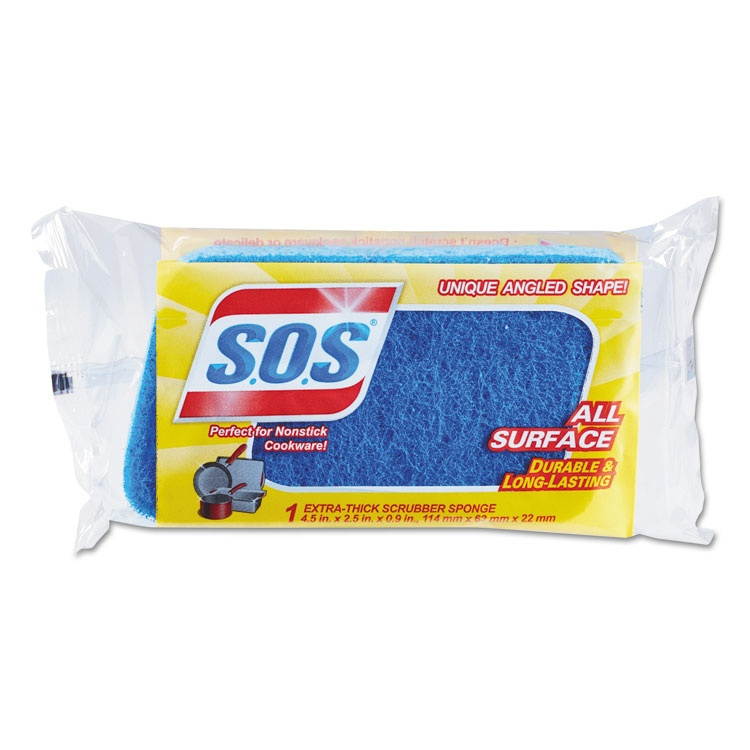 S.O.S. All Purposescrubber Sponge 12/Ca