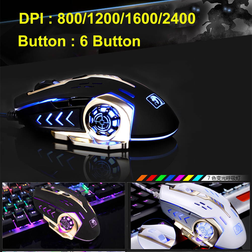 UrChoiceLtd&reg; 2017 Technology Mechanical Keyboard Colorful Rainbow LED Backlit Multimedia Ergonomic Usb Gaming Keyboard with a Phone Stand and Lighter Stand + 2400DPI Gaming Mouse For Laptop Computer