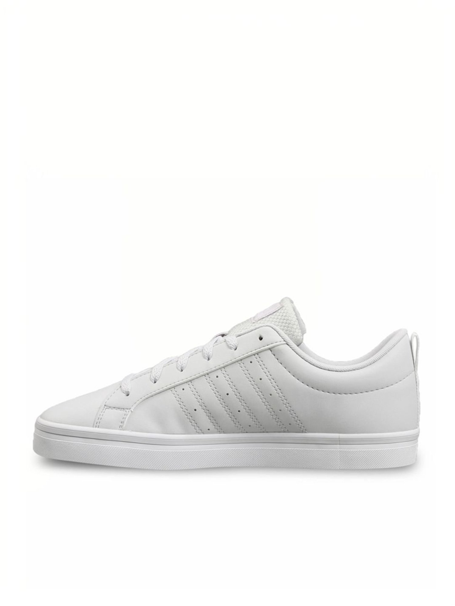 Adidas Men's Vs Pace 2.0 White Skateboarding Shoes