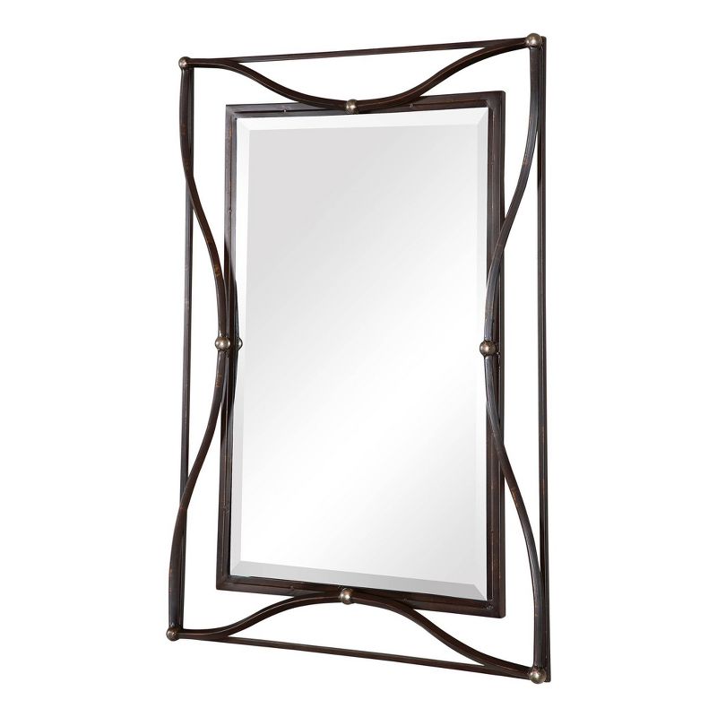 Rectangle Thierry Decorative Wall Mirror Bronze - Uttermost