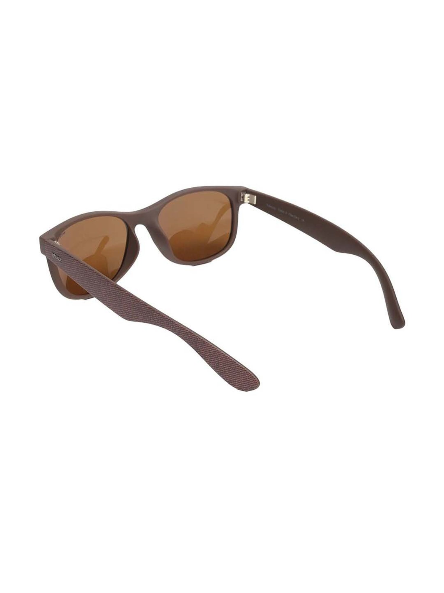 INVU Brown Square UV Protection Sunglasses for Men