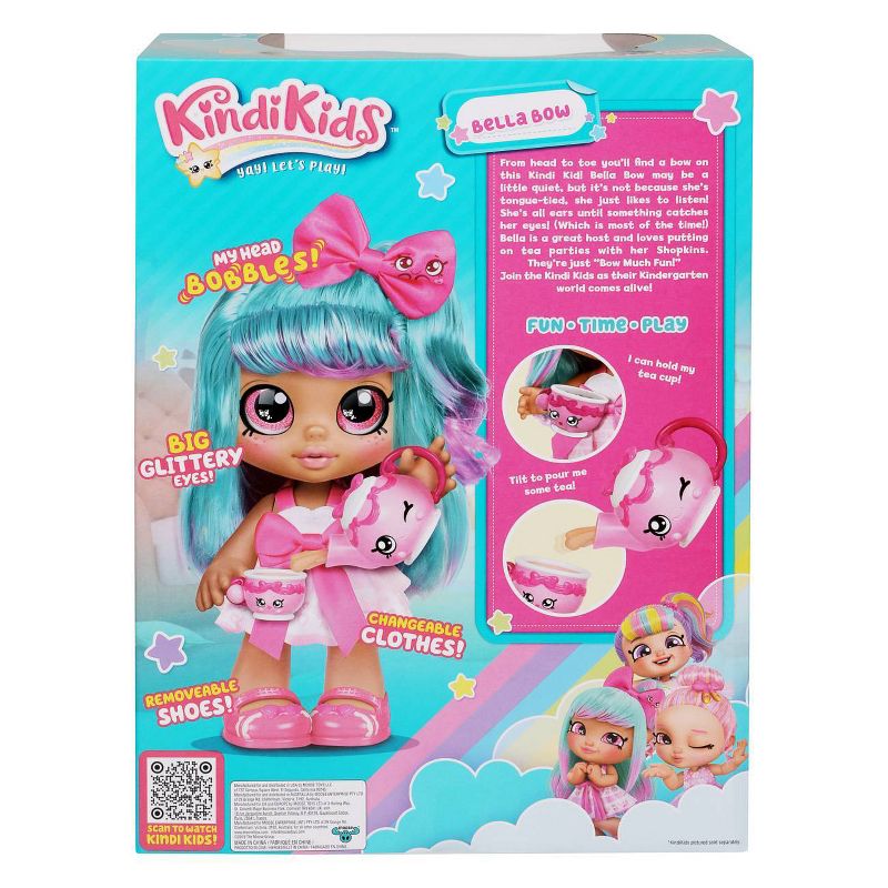 Kindi Kids Bella Bow Fun Time Doll
