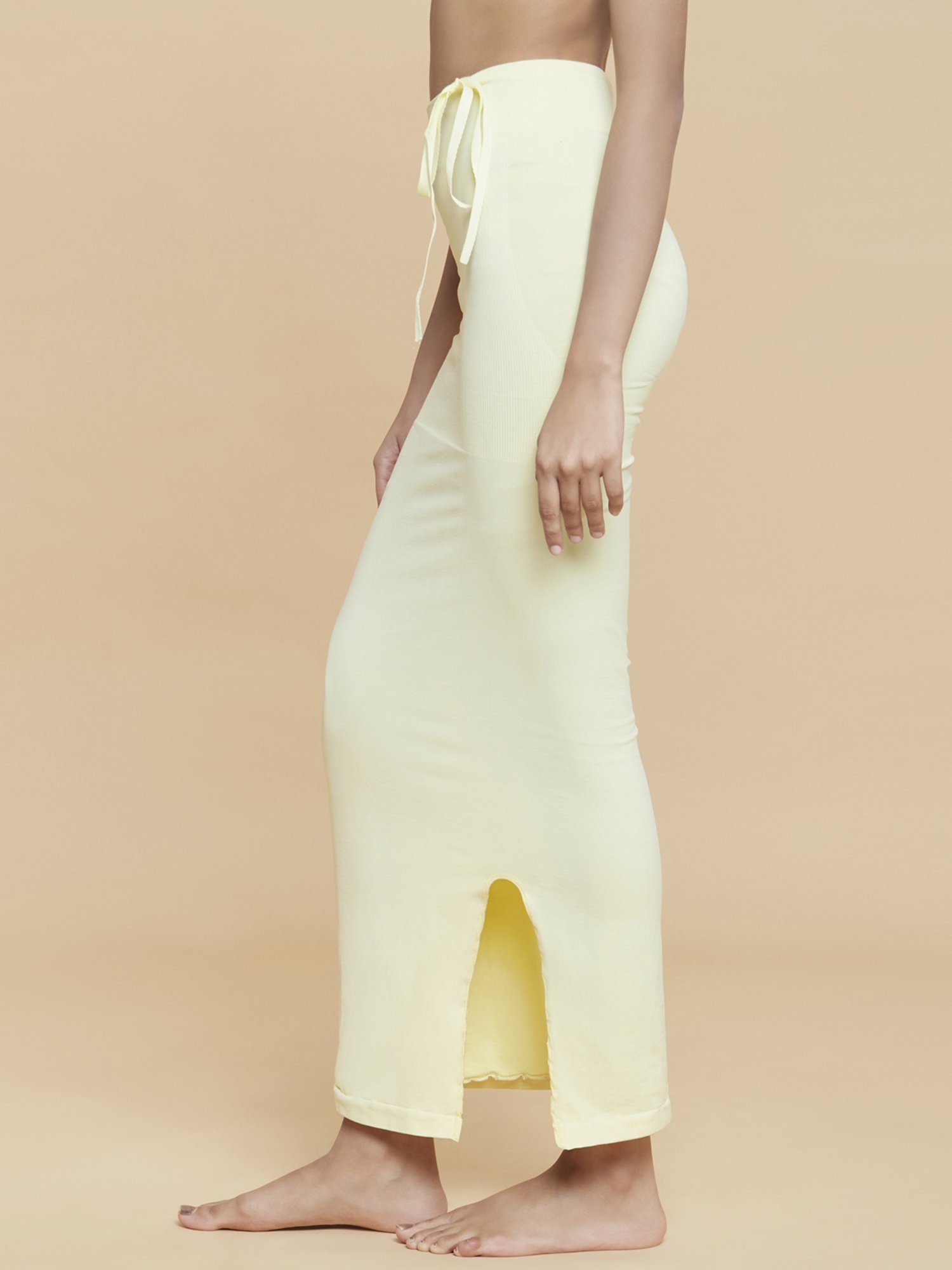 Navyasa Yellow Plain Shaper