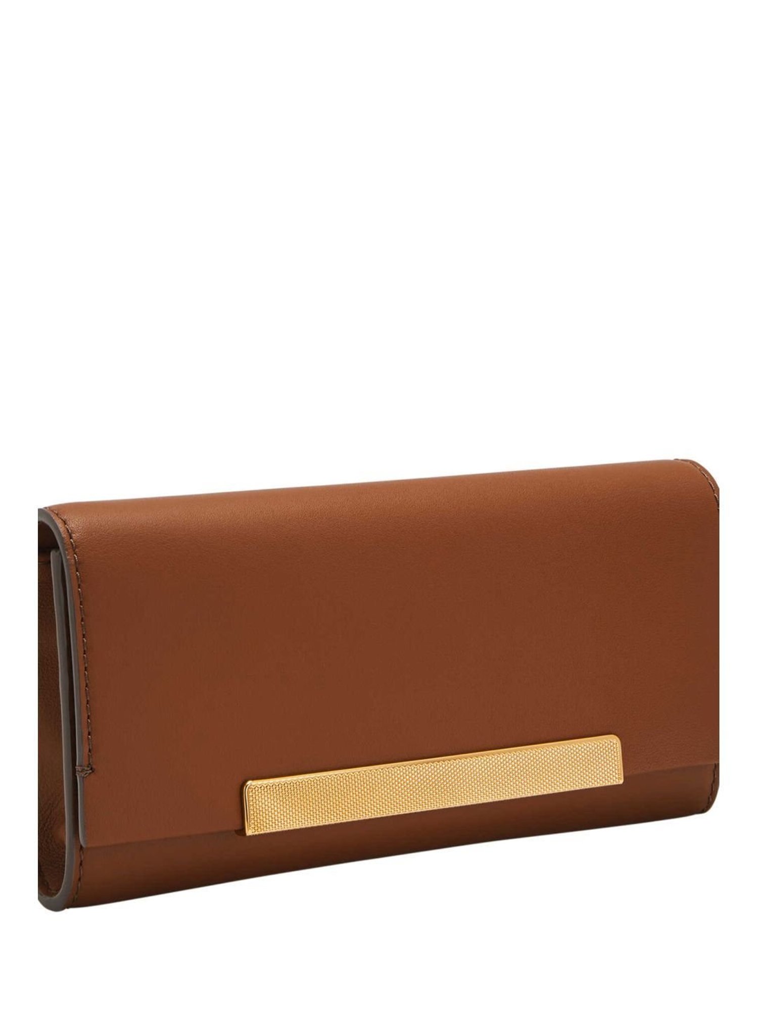 Fossil Brown Solid Sling Handbag