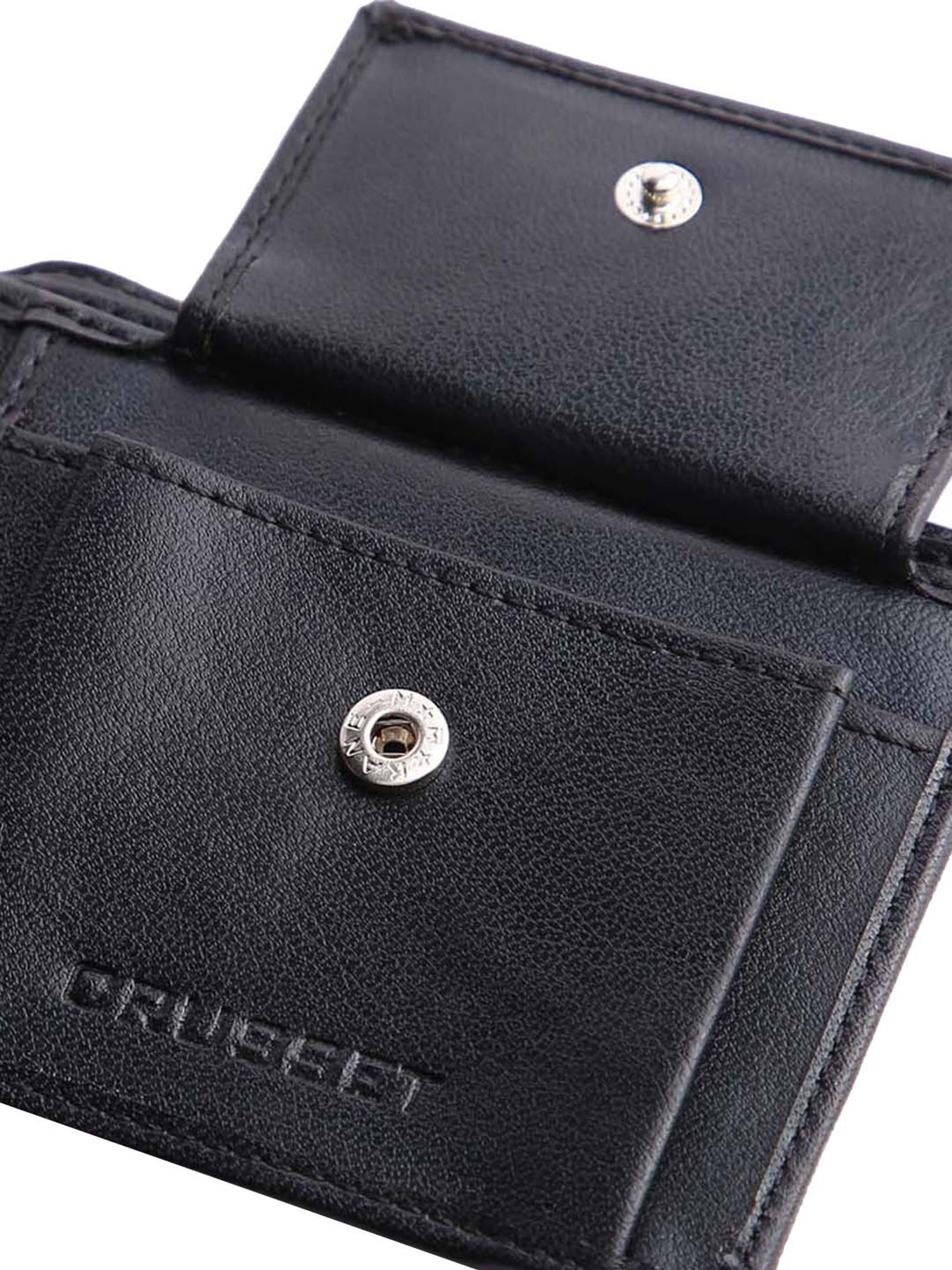 Crusset Black Solid Wallet