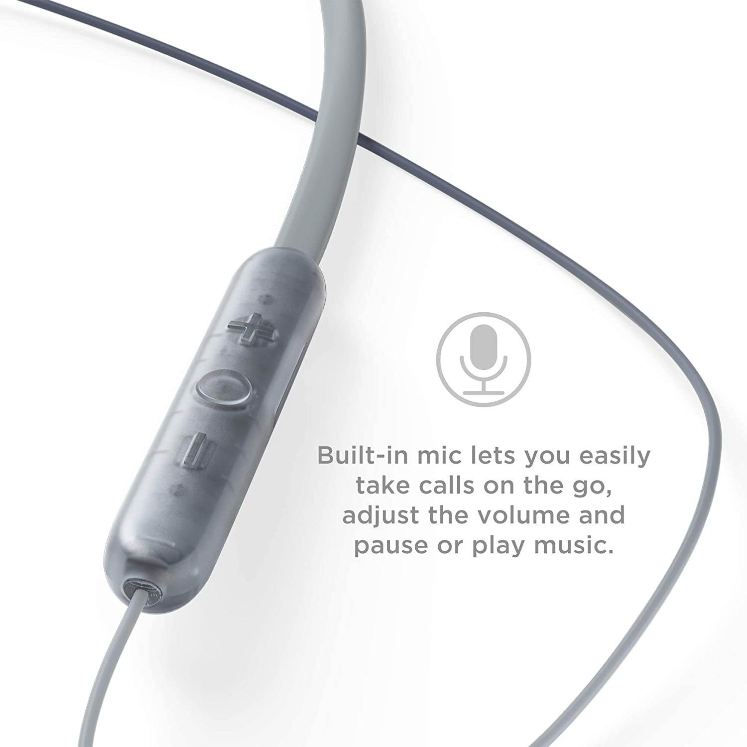 TCL SOCL200BT Wireless Earbuds Bluetooth Headphones with 12.2mm Speaker Drivers for Rich Bass and Clear Sound, Built-in Mic - Phantom Black, One Size