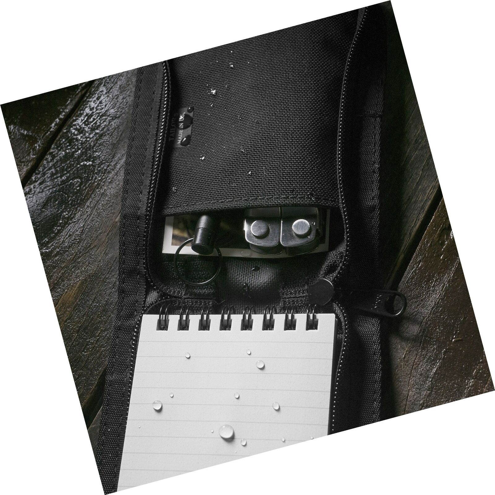 RITE IN THE RAIN C935B Notebook Cover,Cordura,Fits 3x5,Black